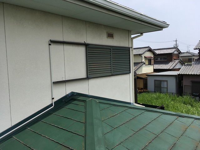 差し掛け屋根は取り合いからの雨漏りに注意